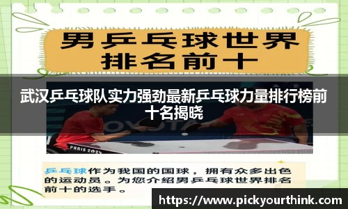 武汉乒乓球队实力强劲最新乒乓球力量排行榜前十名揭晓
